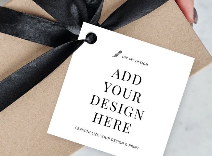 Custom Square Hang Tags