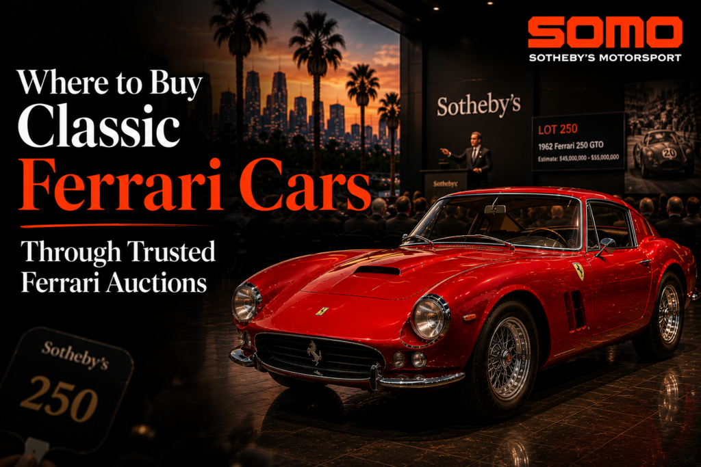 Classic Ferrari at Sotheby's auction